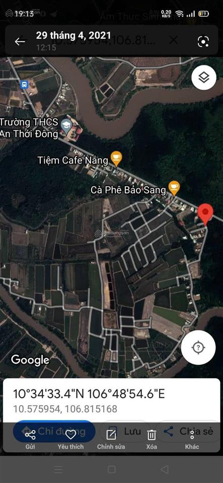 Bán đất thổ cư trung tâm xã an thới đông huyện cần giờ tphcm
