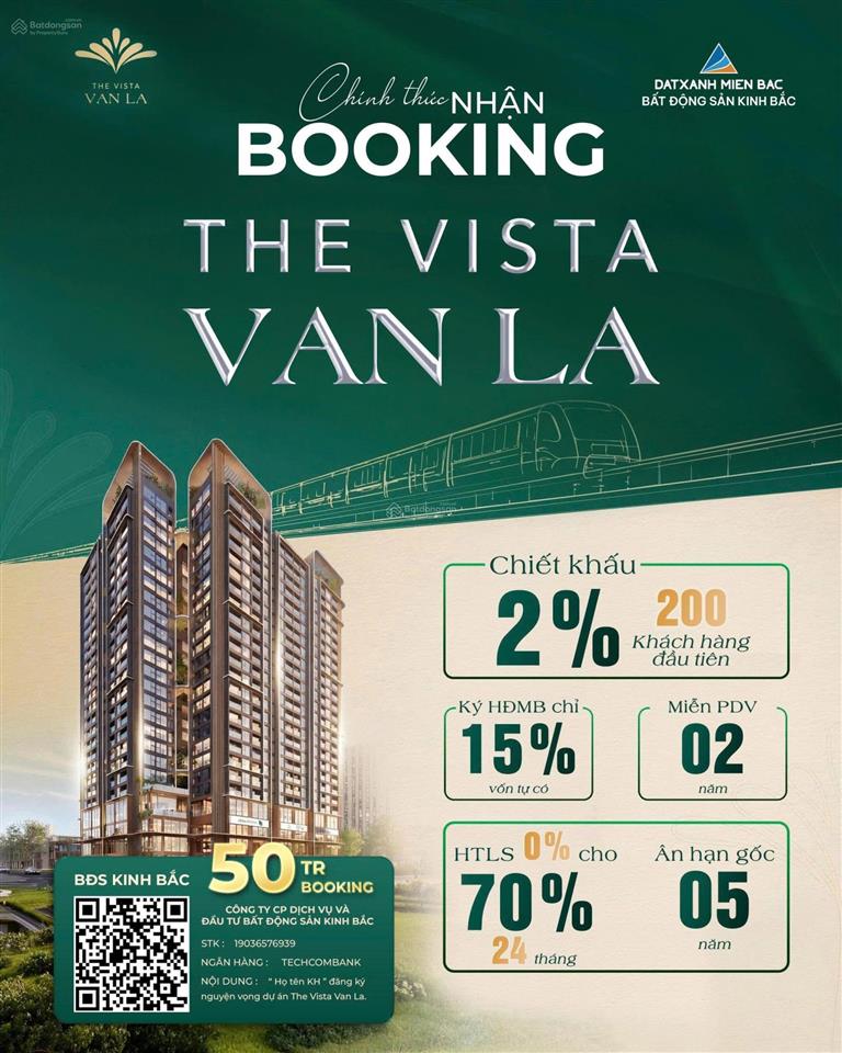 Chính thức nhận booking "siêu phẩm" the vista văn la