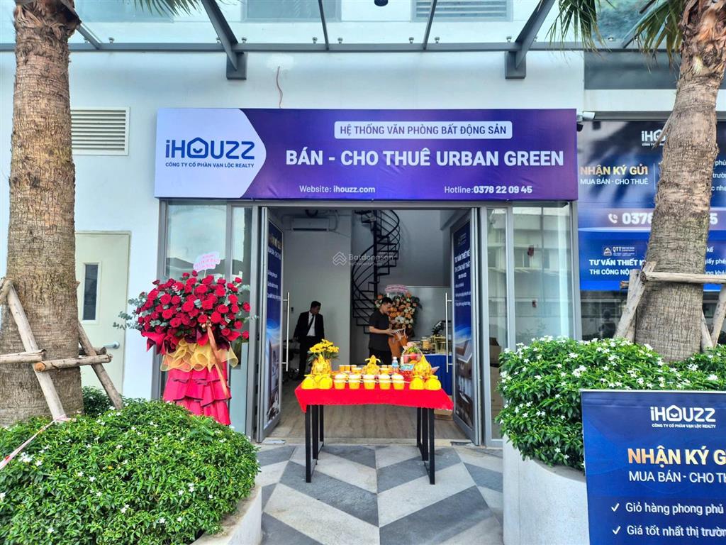 Bán urban green 2 phòng ngủ 6 tỷ 82m² công chứng ngay, có nội thất, tầng 15, view lk81, view sông
