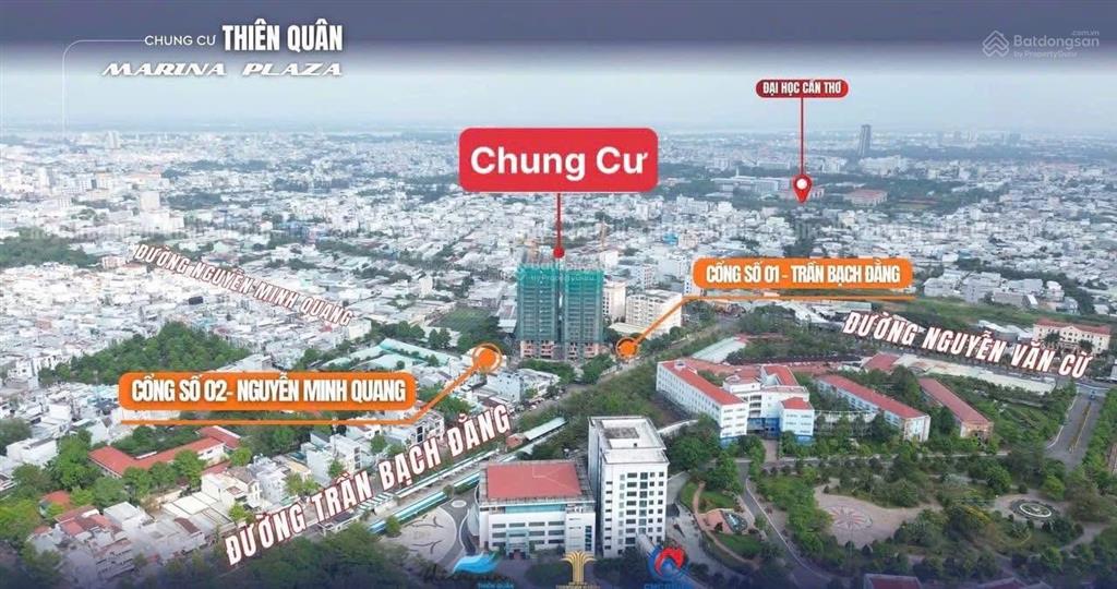 Bán căn góc 96,7m² 3pn 3tỷ350 thiên quân marina cần thơ
