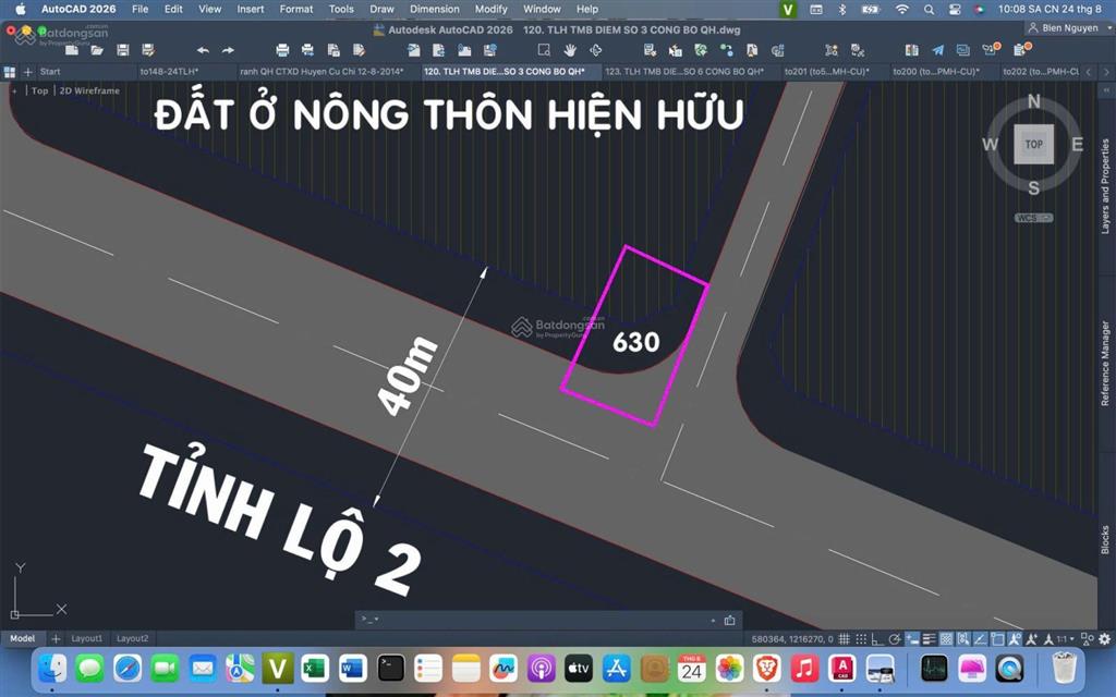 Mt tỉnh lộ 2 lô góc cực đẹp full thổ 100%, dân đông, dt 15x23m chỉ 323triệu/mét. 0973 610 ***