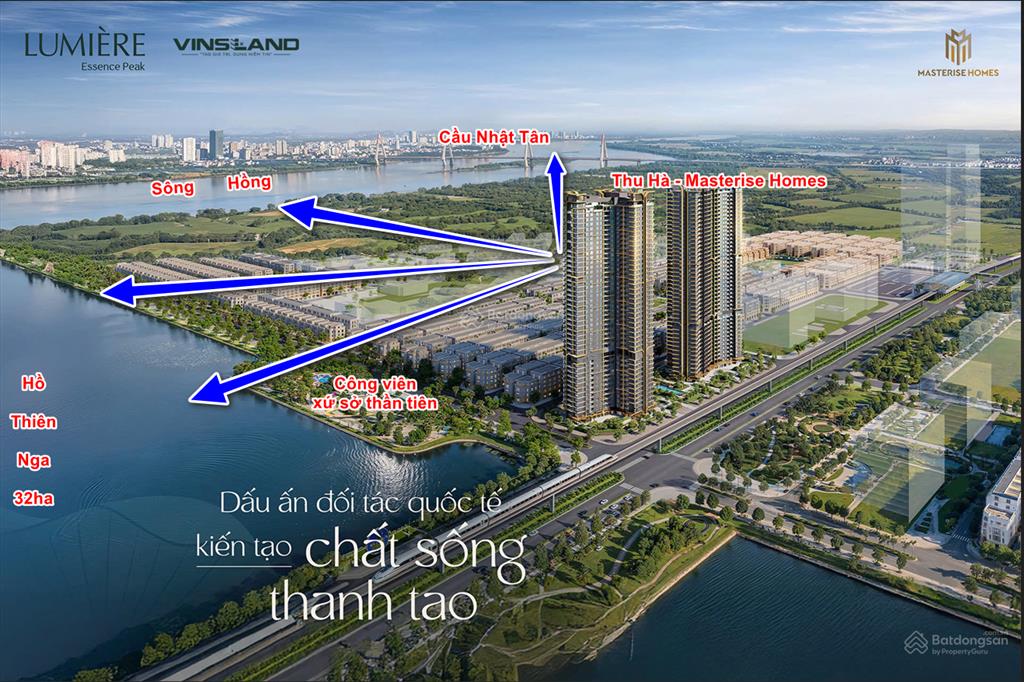 Hoa hậu của hoa hậu2pn+tầng trungview hồ điều hoàôm trọn sông hồng thơ mộnglumiere essence peak