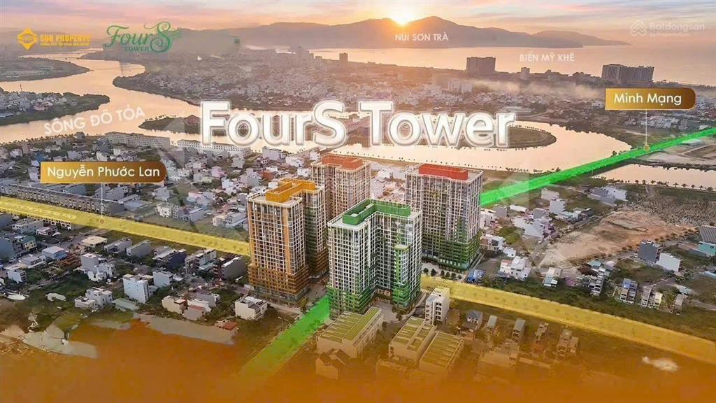 Hot còn sót lại căn 1pn + fours tower tầng trung, view trung tâm, 2,4 tỷ