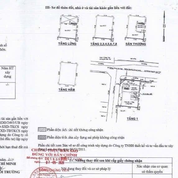 Tòa nhà góc 2mt (17.5mx25m) hầm 10 tầng, hđ thuê 400tr/tháng chỉ 105 tỷ! pháp lý cá nhân