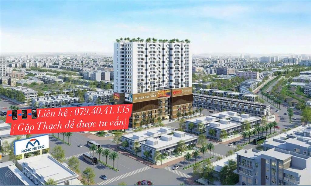 Mở bán căn hộ 4 mặt tiền còn sót lại ở quận 8 ch sài gòn có tuyến metro thông hầm đầu tiên