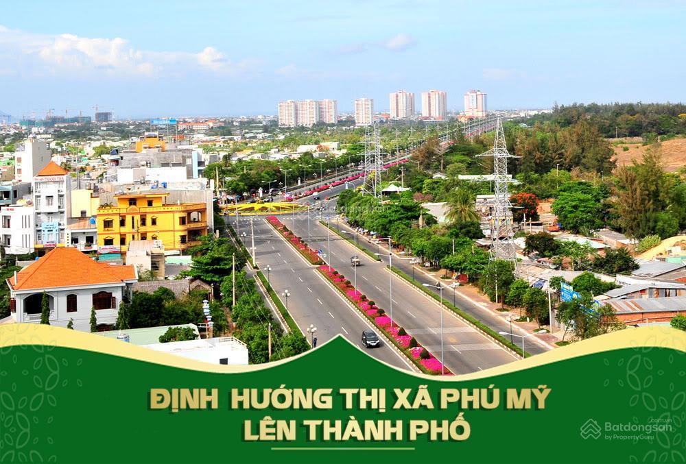 Bán lô đất đường sông xoài phú mỹ liền kề kcn châu đức, 500m2, full thổ cư