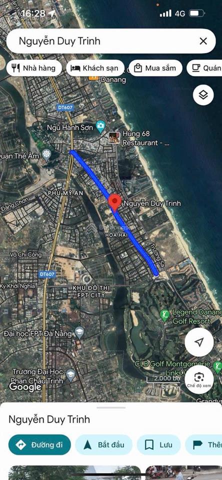 Продаётся участок, 141 м², Ngũ Hành Sơn