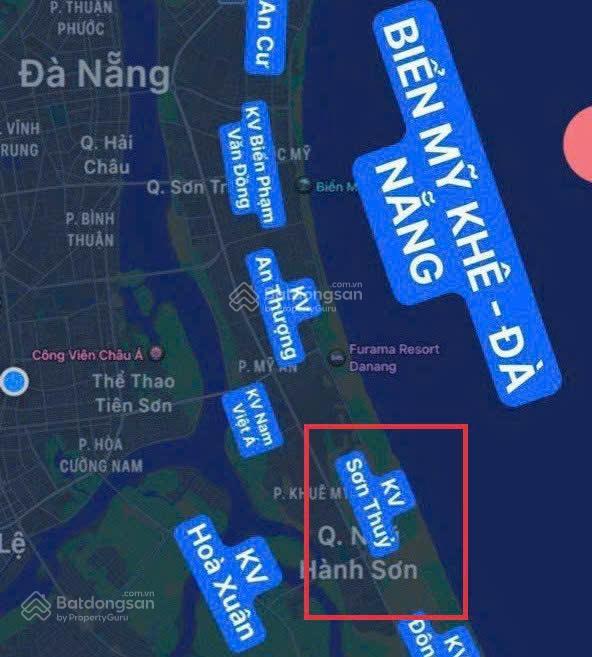 Bán lô minh mạng đường vip 32m biển sơn thủy, hướng nam, cam kết giá tham khảo tốt trong khu vực