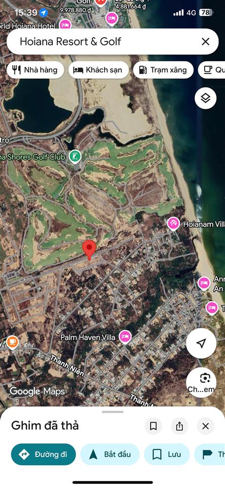 Bán đất liền kề đối diện sân golf hoiana trục chính thông xún biển 0911 190 ***