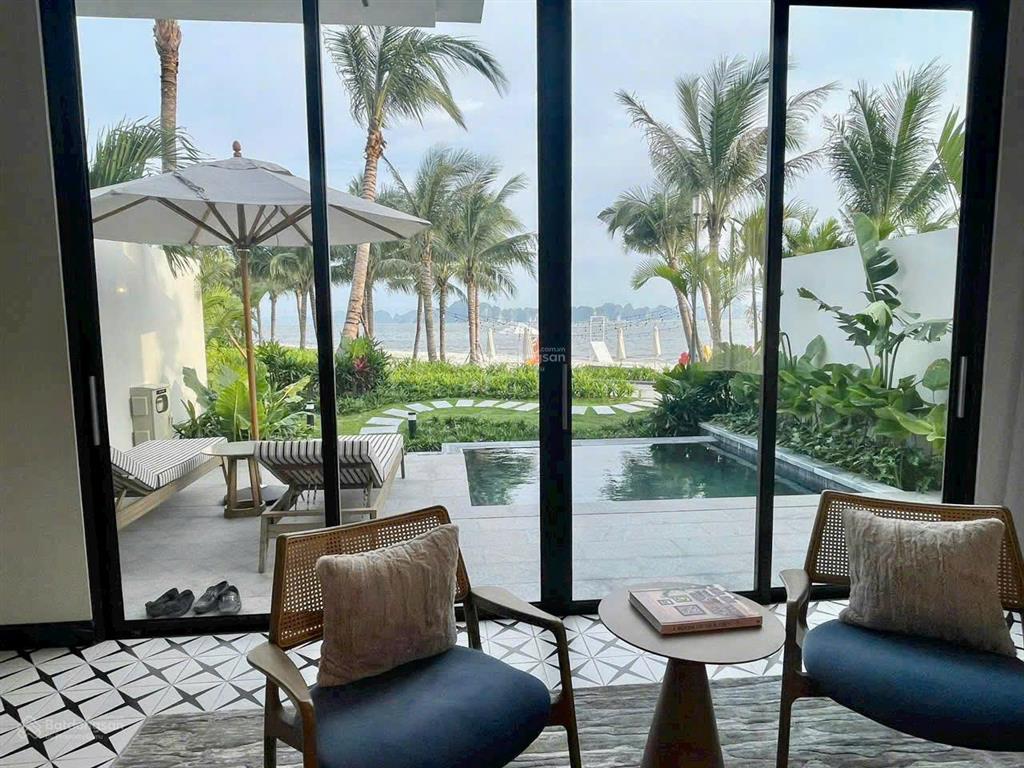 Bán biệt thự mặt biển có bãi tắm riêng, thiết kế cao cấp hạ long, sở hữu lâu dài, bàn giao ngay