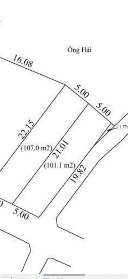 100m2 lô góc tích giang, phúc thọ trục chính kinh doanh giá đầu tư