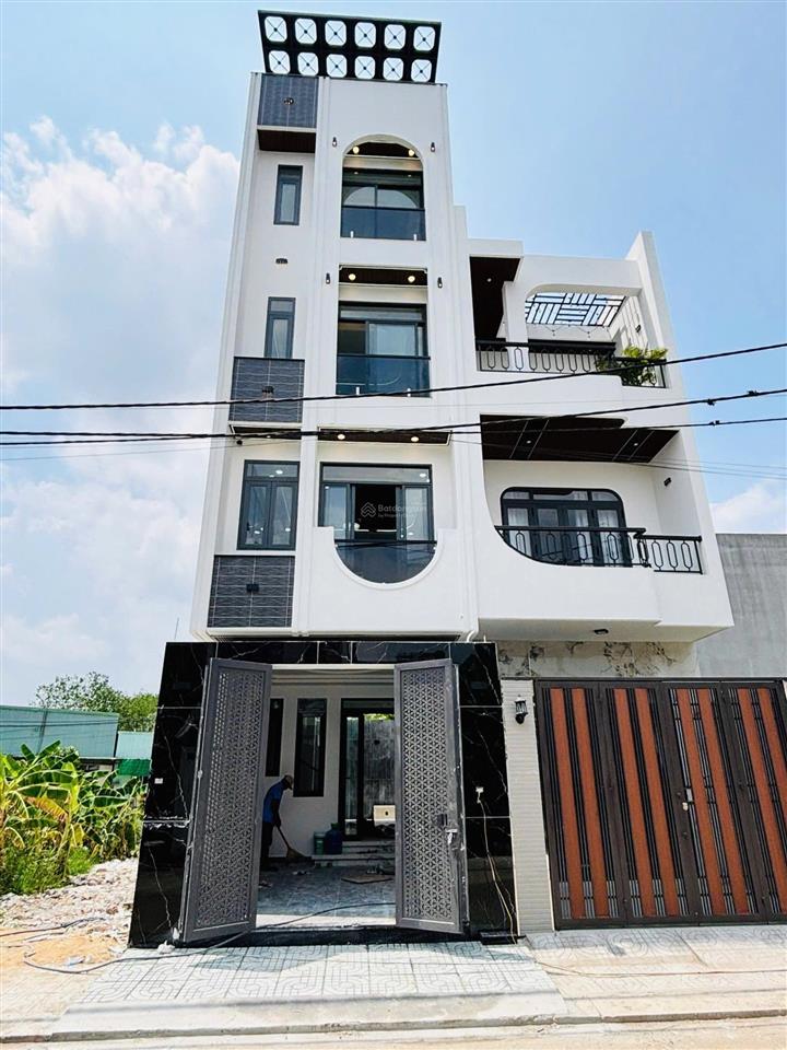 Cc bán nhà mới 1trệt 1lửng 2lầu 1tum, hẻm 160 đường 1, p.long trường q9 giá 5.860tỷ tl
