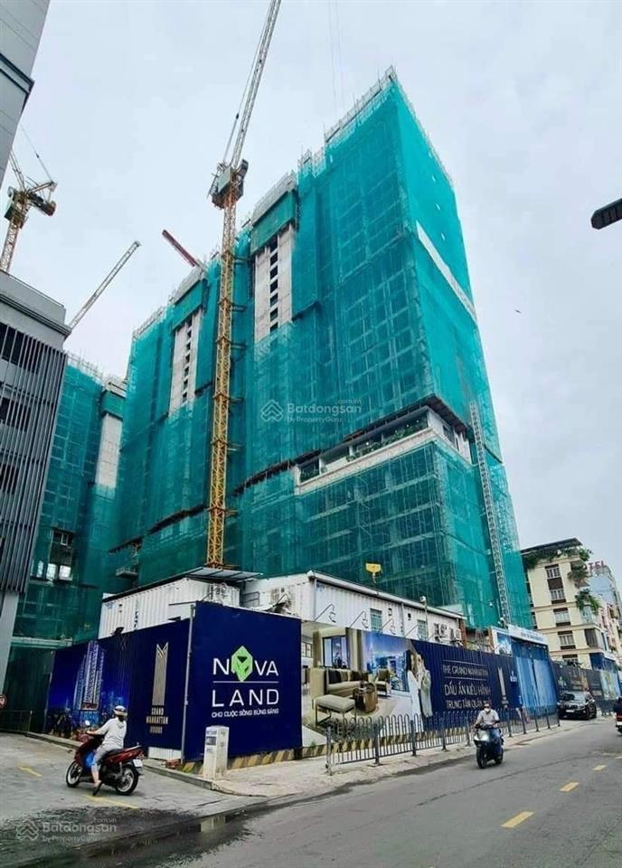 Bán gấp the grand manhattan, quận 1 16,3 tỷ căn hộ cao cấp 3pn, 96m2 tt, pkd novaland
