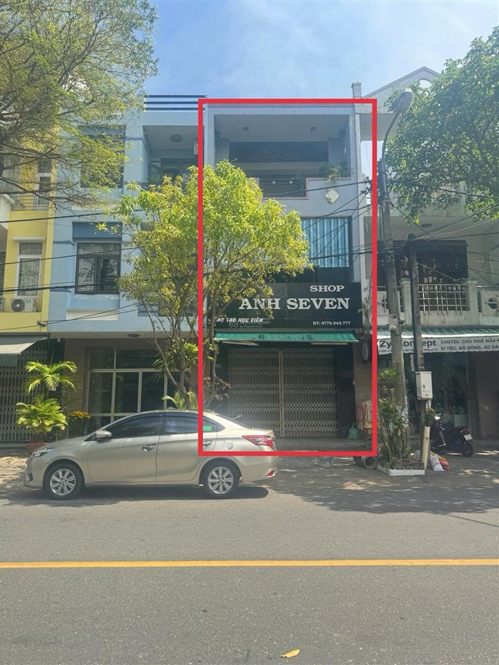Bán nhà 3 tầng nguyễn hữu dật, hoà cường bắc, 101m2 tây nam, lộ giới 10m5 nội thất cơ bản