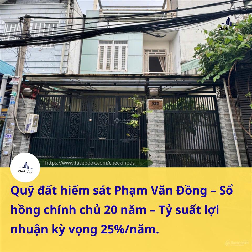 Nhà phố 3pn ngang 5m x dài 30m sát chợ hiệp bình, tp. hcm, sổ hồng riêng, giá 10,5 tỷ