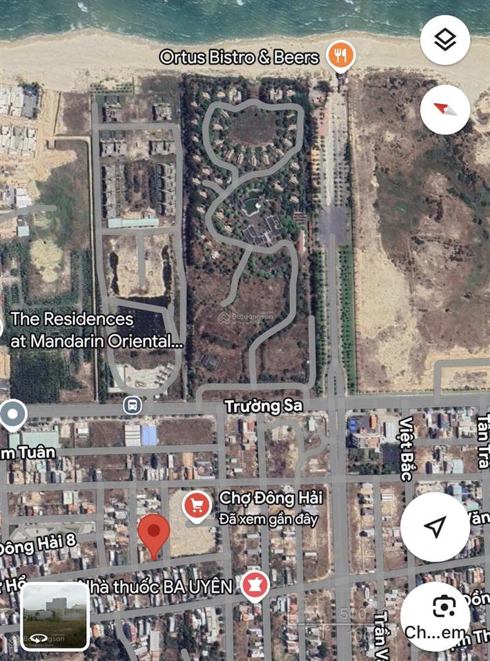 Bán đất khu tân trà fpt, góc 2mt lê như hổ