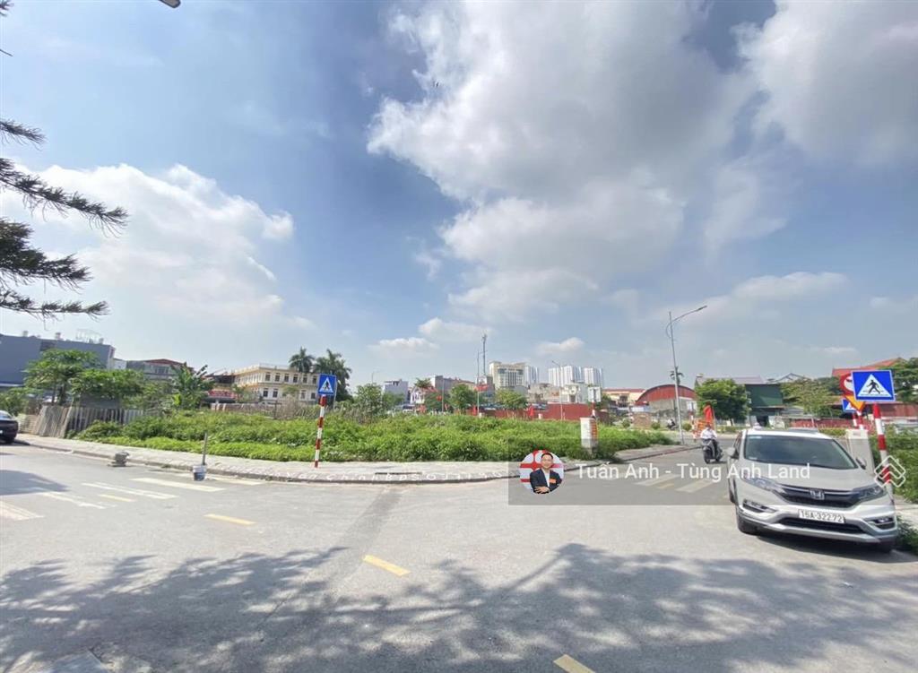 Bán lô góc 117,8m2 tdc 2.1ha, p. gia viên, hải phòng