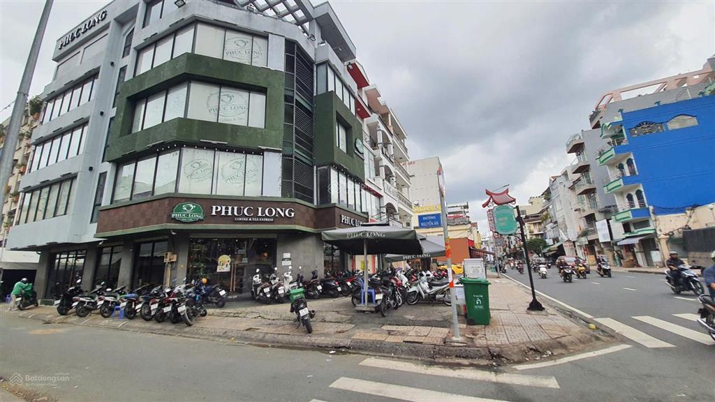 Bán nhà góc 2 mặt tiền trần hưng đạo nguyễn án q5, 8x16m, 5 tầng, giá 52 tỷ tl