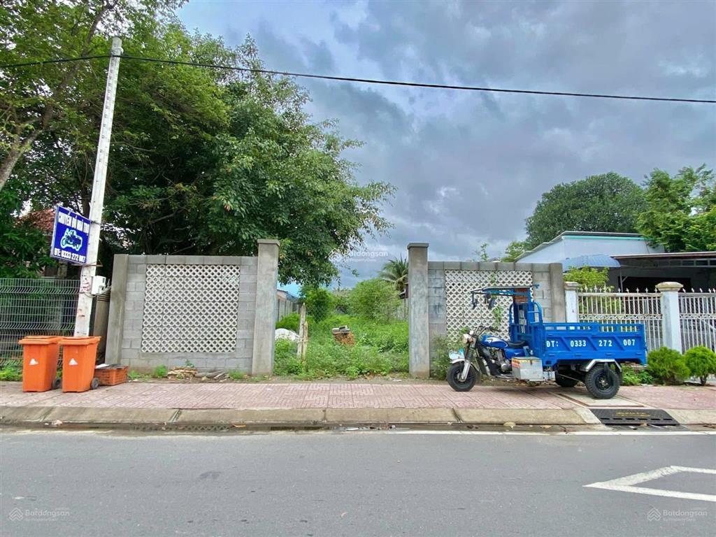 Chủ đi nước ngoài bán gấp đất mt phạm hữu tâm, tt củ chi 410m2, sổ hồng riêng công chứng ngay