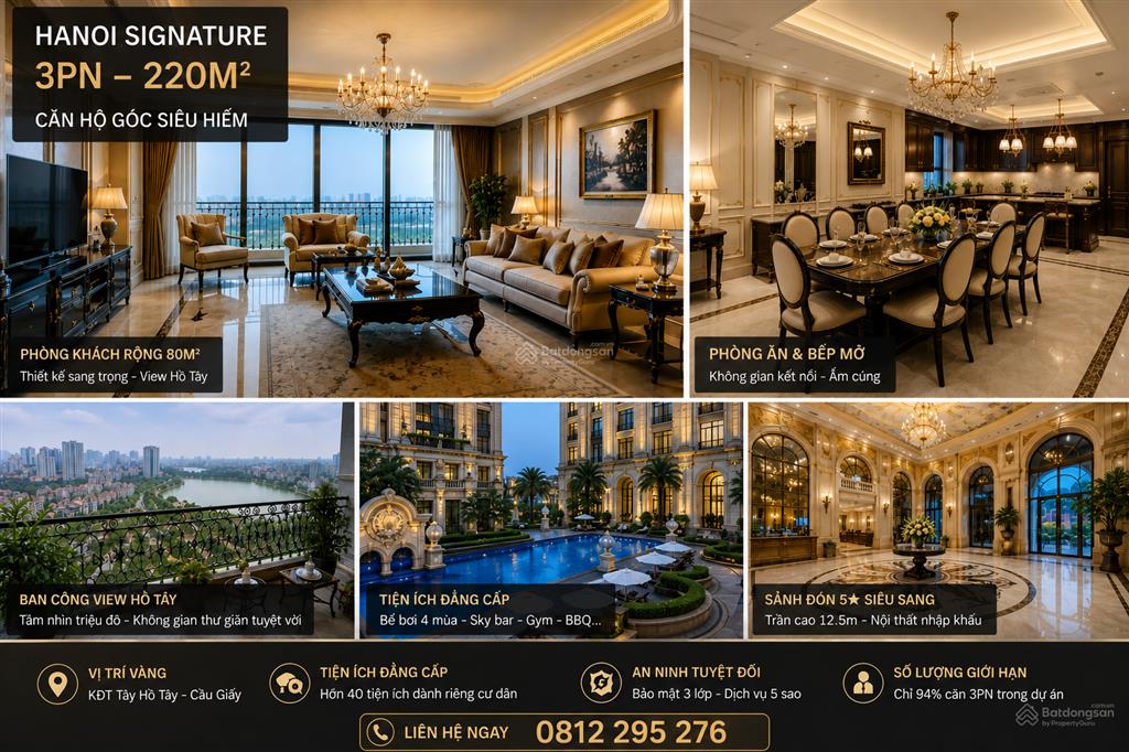 Bán căn hộ vip tại hanoi signature trung tâm cầu giấy, căn vip 3 ngủ, nhận nhà trong 24h
