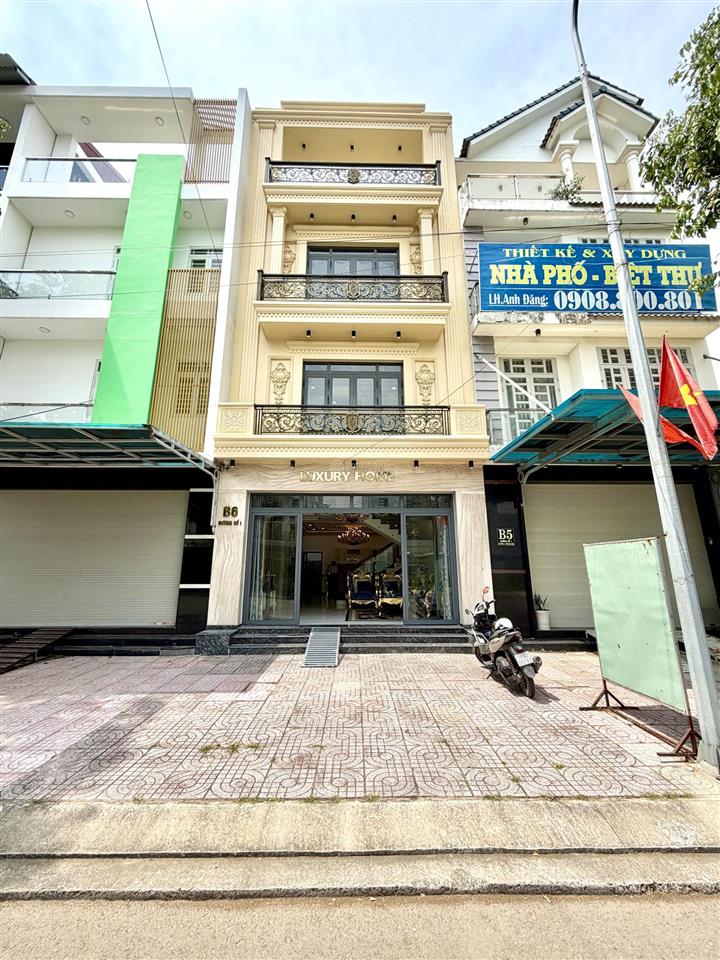 Nhà tân cổ điển 6,18 tỷ, 90m² view đẹp tại đường số 1, five star eco city, hoàn công đầy đủ
