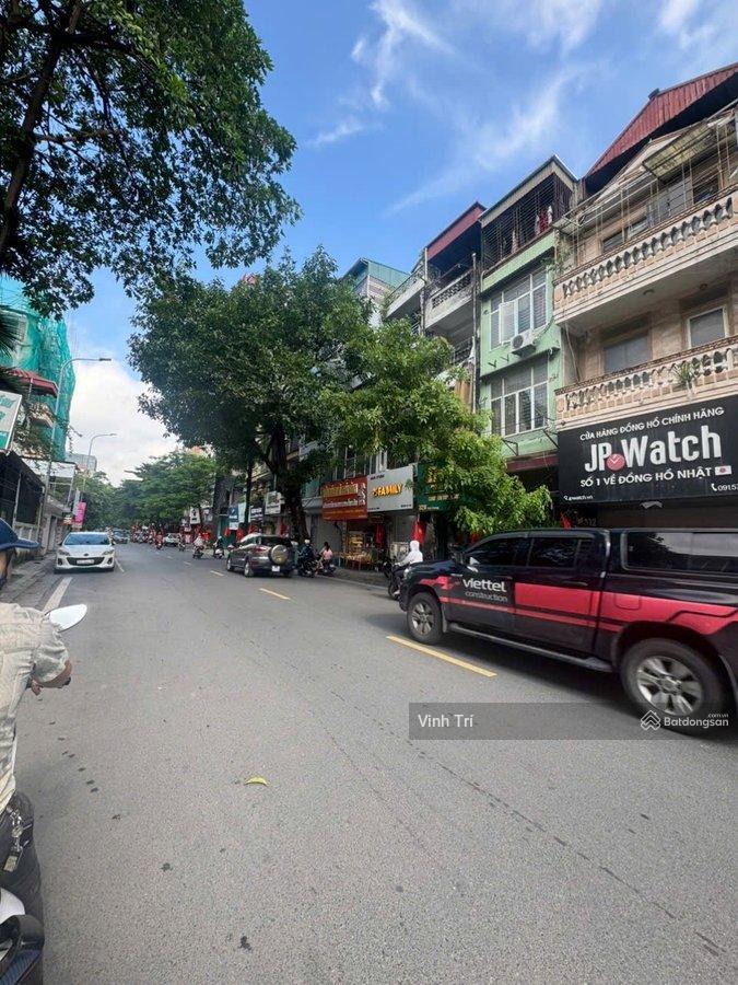 Bán nhà lạc trung trần khát chân dt 77m2 ô tô tránh gara ô tô 4t hai mặt thoáng kd 15,5 tỷ