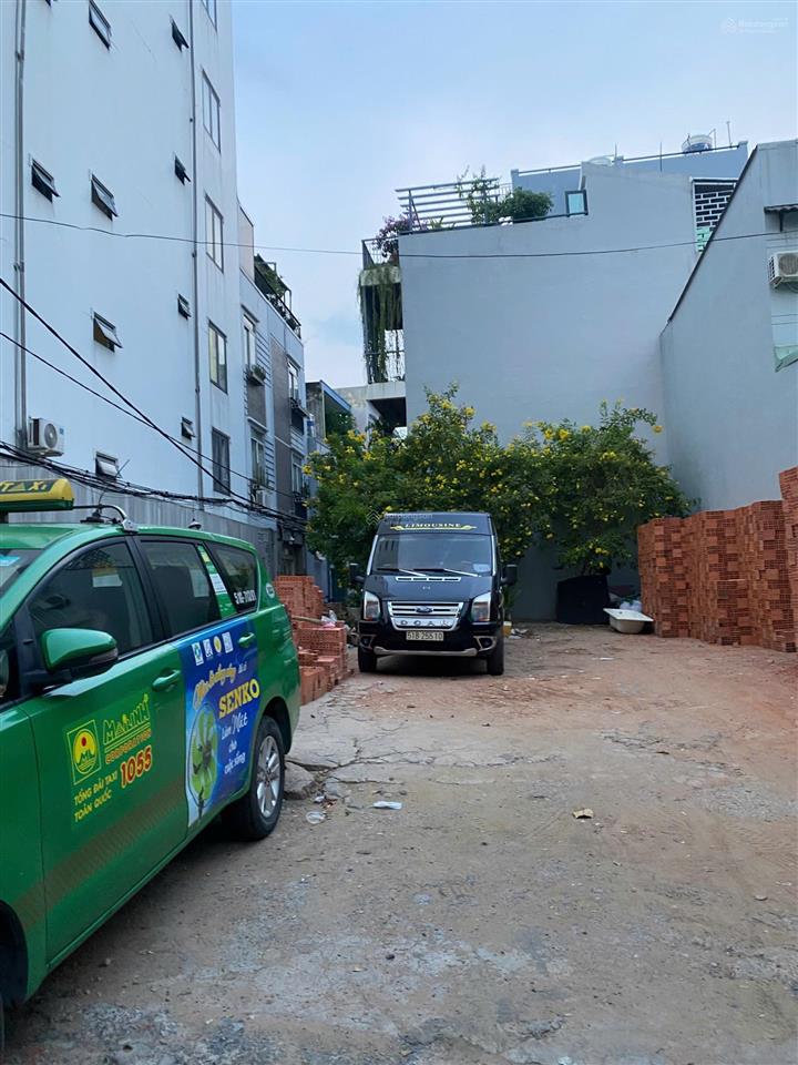 Bán đất sát mặt tiền hẻm xe hơi lê quang định, 4x15m nở hậu 6m gpxd hầm 5 tầng giá chỉ 8 tỷ tl