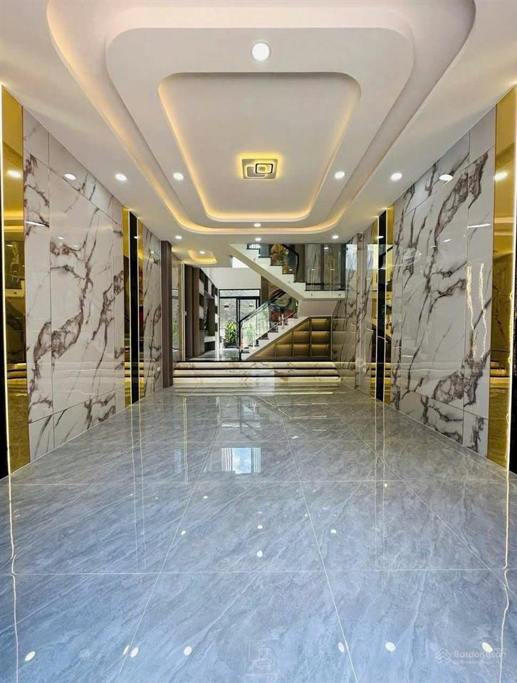 Kẹt tiền giảm sâu căn nhà xây mới 5 tầng full nội thất còn 6,6 tỷ thuộc p. an phú đông (mới) hcm