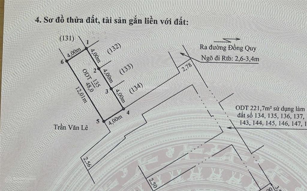 Bán đất chính chủ, giá có thương lượng