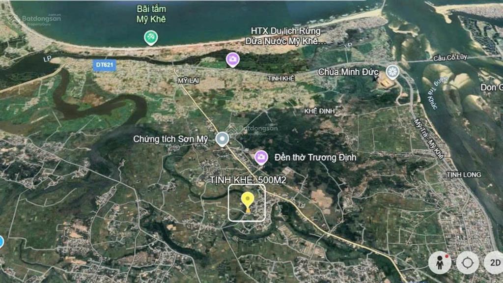 Bán đất tại xã tịnh khê, quảng ngãi, 1,25 tỷ, 500 m2