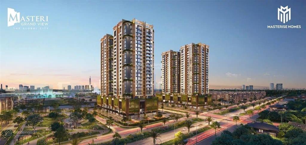 Hot bán 3pn masteri grand view, view sông, nhận nhà cuối 2026, tầng cao, đẹp xuất sắc