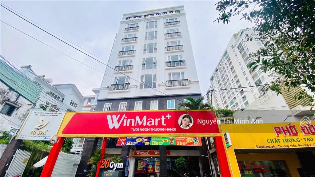 Thu nhập 400 triệu 105 tỷ! bán tòa nhà 1946m2 nguyễn thượng hiền, bình thạnh hầm 9 tầng
