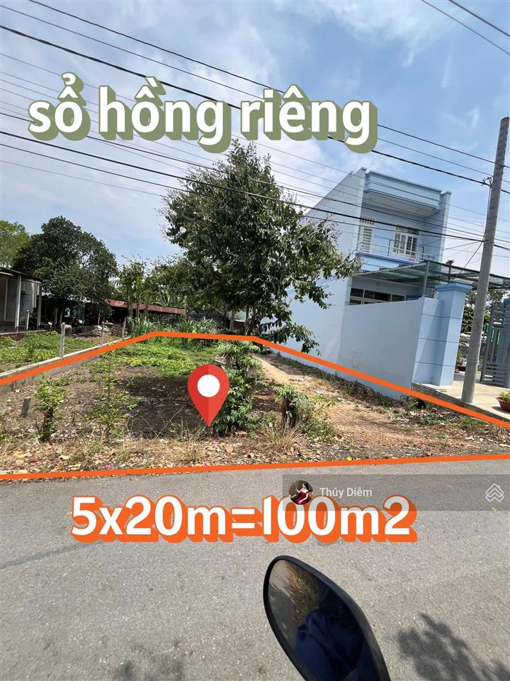 Chú 6 cần bán lô đất gần kcn tân phú trung đ. hồ văn tắng. dt 100m2 full thổ, giá 1,5 tỷ, shr