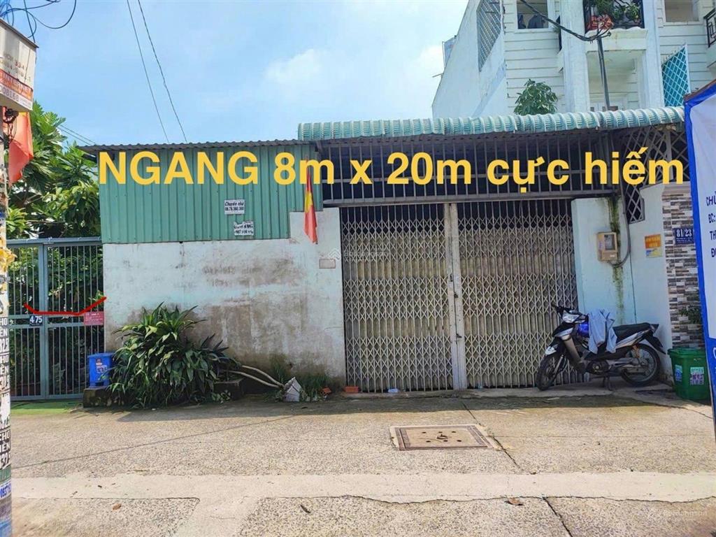 Đất hiếm đường thạnh lộc 41, quận 12, ngang 8m cực đẹp giá chỉ 7,4 tỷ thương lượng