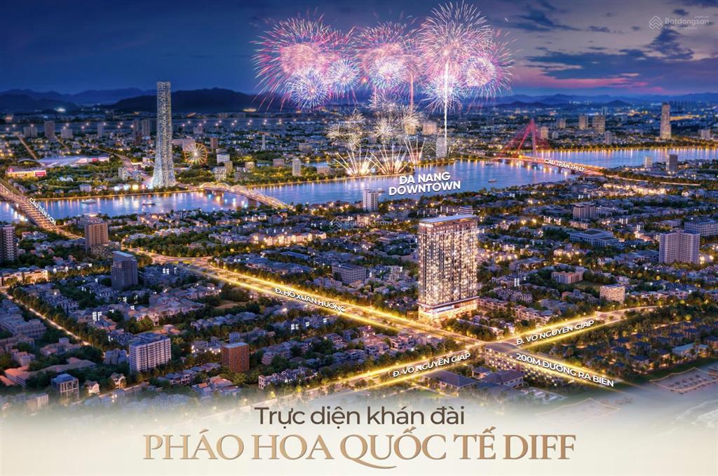 5 suất ngoại giao chính sách tốt, đi bộ ra biển mỹ khê đà nẵng chỉ 200 bước, cho thuê 40tr/tháng