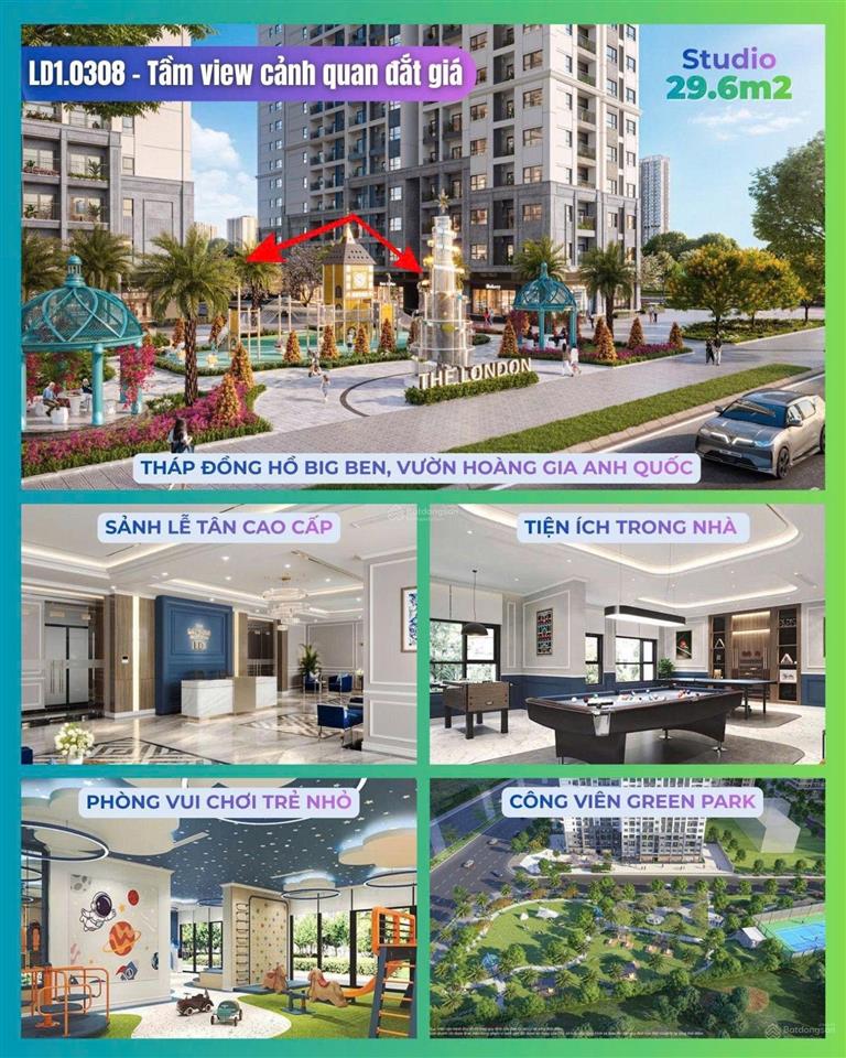 Chủ nhà bán căn studio view thoáng siêu đẹp tiến độ đóng tiền cực giãn tại vinhomes ocean park 1
