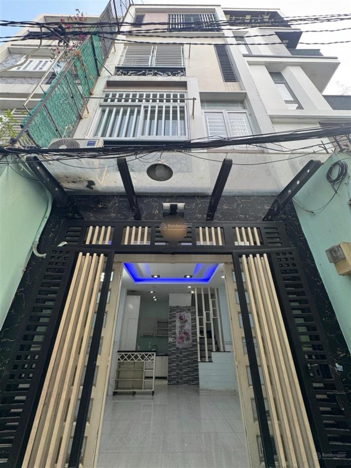 Nhỉnh 6 tỷ nhà 5 tầng 4pn ngay phan đình phùng, phú nhuận, cho thuê 30tr/th