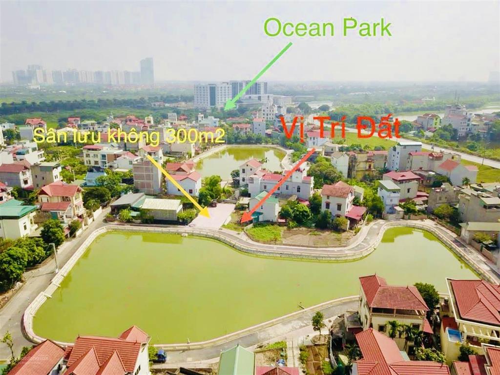 Hiếm! đất long biên, 121m² mt7m 14,9 tỷ. view hồ, ô tô tránh.