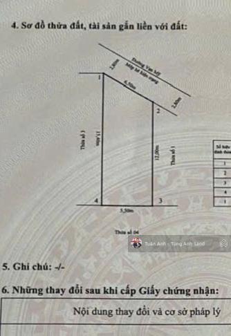 Bán lô 75,3m2 mặt đường 83 vạn mỹ, ngô quyền