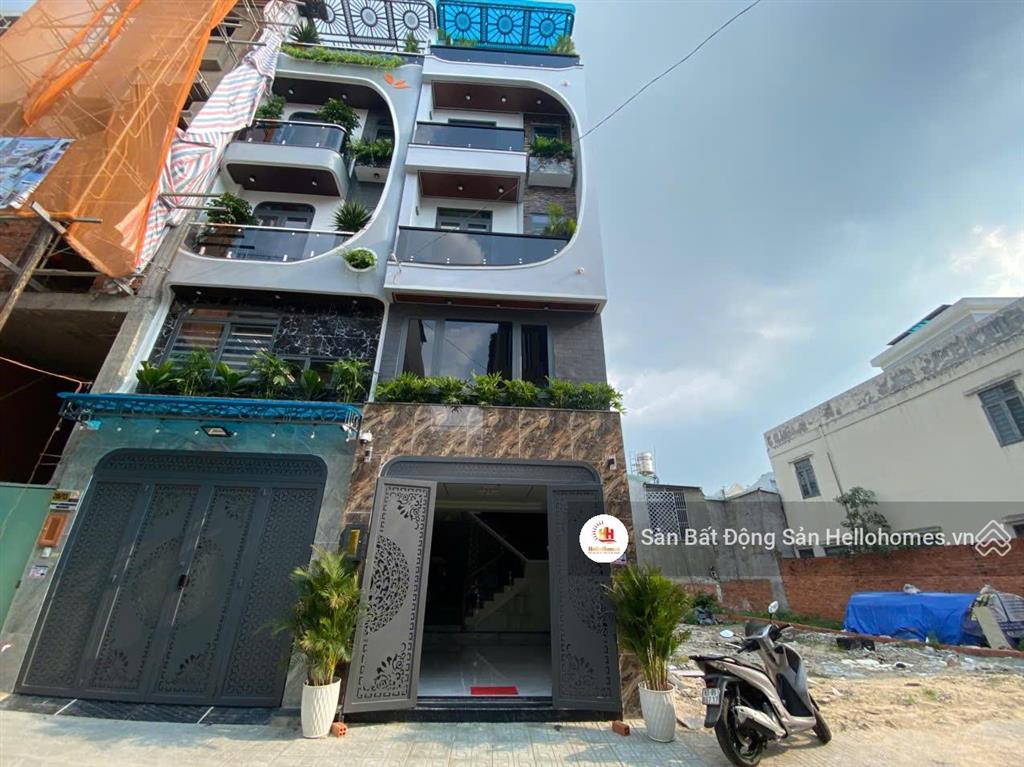 Bán nhà kdc an sương quận 12 5 tầng full nội thất gara ô tô giá 7,9 tỷ