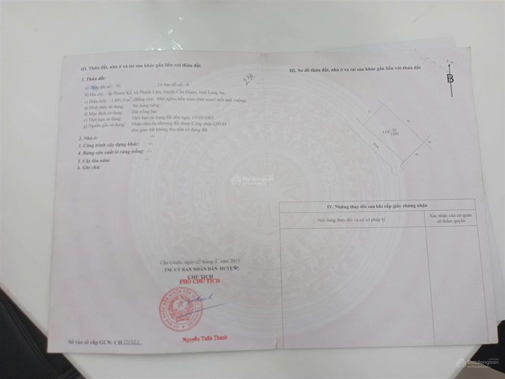 Chính chủ cần tiền bán gấp giá rẻ lô góc ngay ngã tư đường nhựa lê thị lục phước lâm cần giuộc