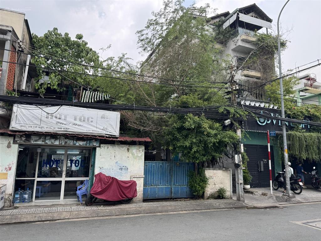 Mặt tiền lê lai sát nguyễn thái sơn gần đh công nghiệp ngang lớn dễ xây chdv, kinh doanh