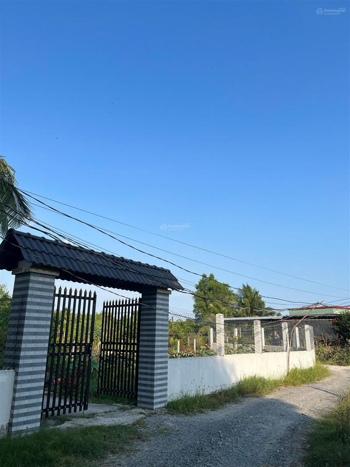 Bán đất đường nguyễn hữu trí, xã tân bửu, huyện bến lức, 1,7 tỷ, 200 m2