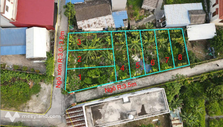 Đất Thủy Nguyên 60m2, ô tô tận đất, giá chỉ 1.7 tỷ