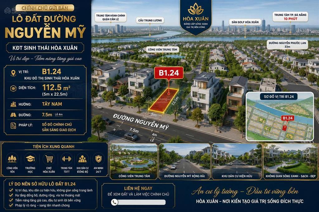 Продаётся участок, 112 м², Cẩm Lệ