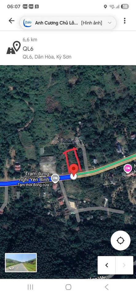 Bán đất view đẹp tại quốc lộ 6, 5,6 tỷ, 461m2