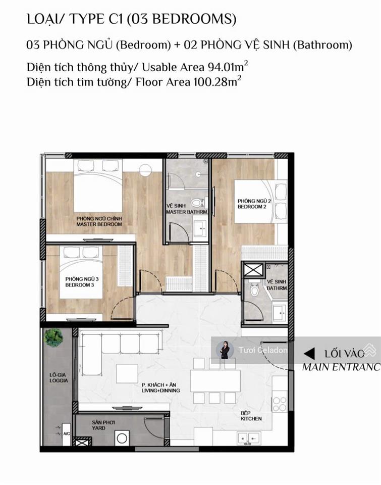 Giá hđ elysian 3pn/100m2 có ô xe, miễn phí ql 5 năm