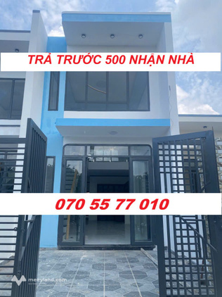 Nhà mặt tiền đường lớn, trả trước 400 triệu nhận ngay, gần KCN Changshin, chợ Thạnh Phú, diện tích 86m2, giá chỉ 1.55 tỷ