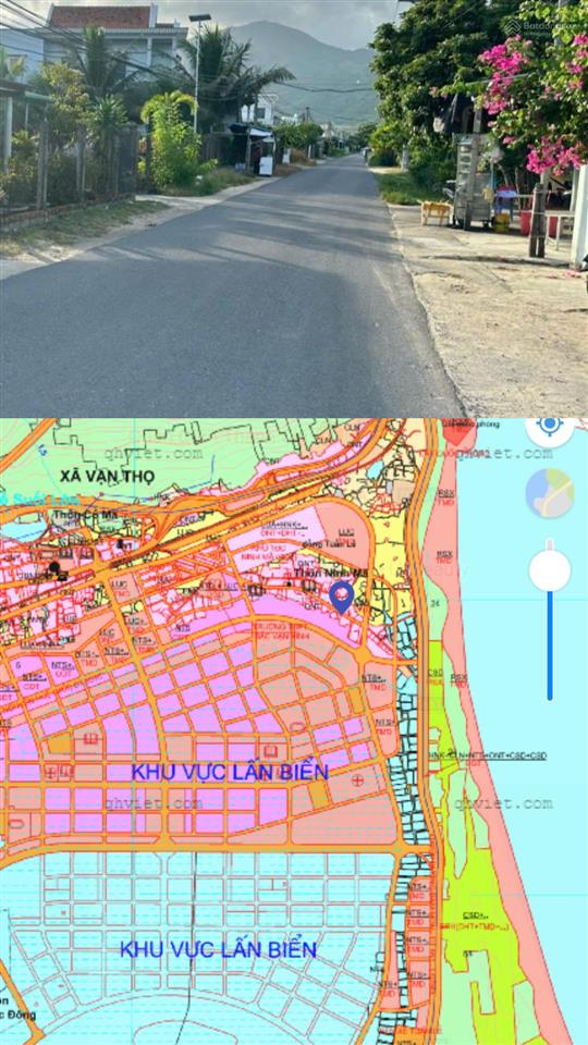 Đất thổ trục chính ninh mã cửa ngõ kkt vân phong giá 2 tỷ 6