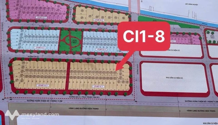 Đất giãn dân Cẩm Xá - Tây tài lộc, giá đầu tư chỉ 3 tỷ